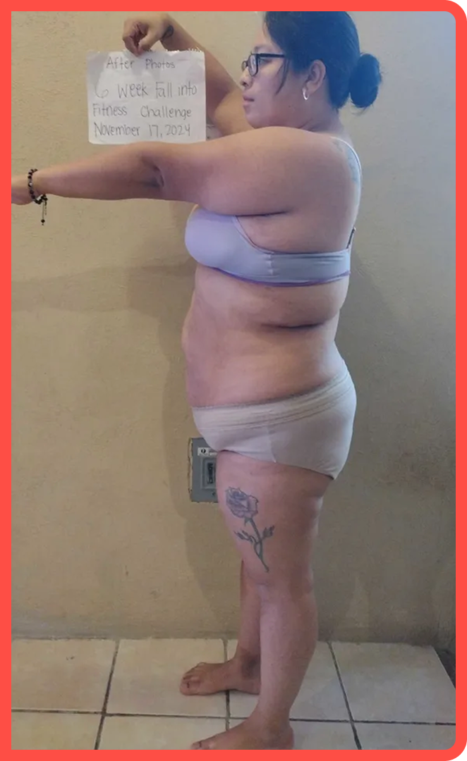 Lily P.'s after transformation