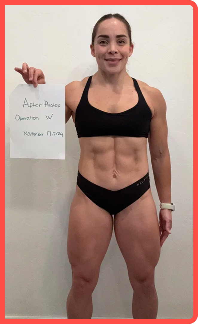 Natalie L.'s after transformation