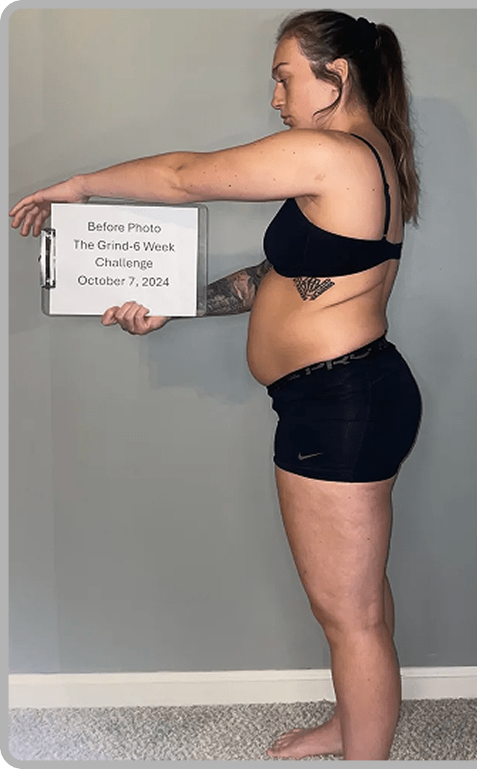 Mattie H. before transformation