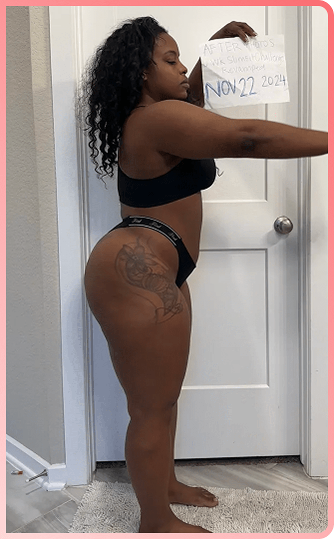 Brandie W. after transformation