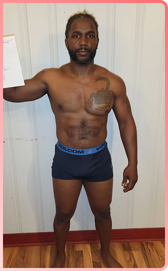 Jacove F. after transformation