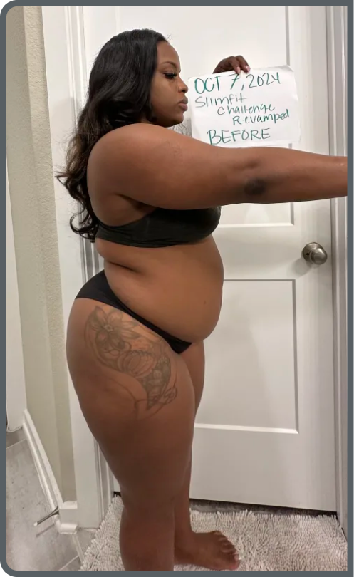 Brandie W. before transformation
