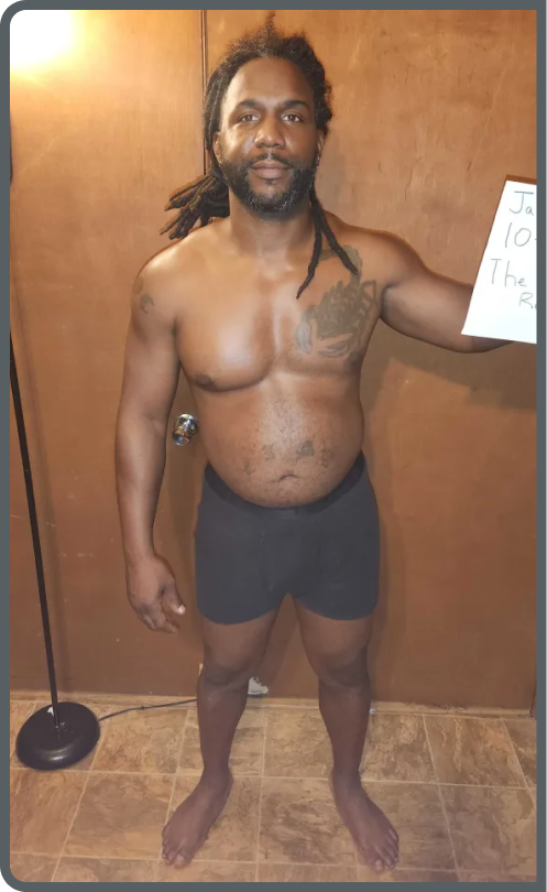 Jacove F. before transformation